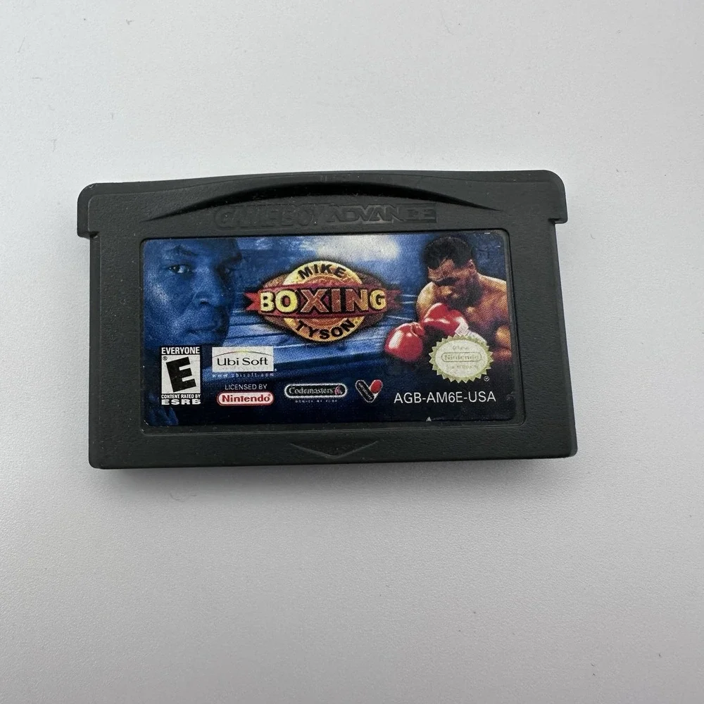 Mike Tyson Boxing Nintendo Game Boy Advance GBA Game AGB-AM6E-USA Ubisoft